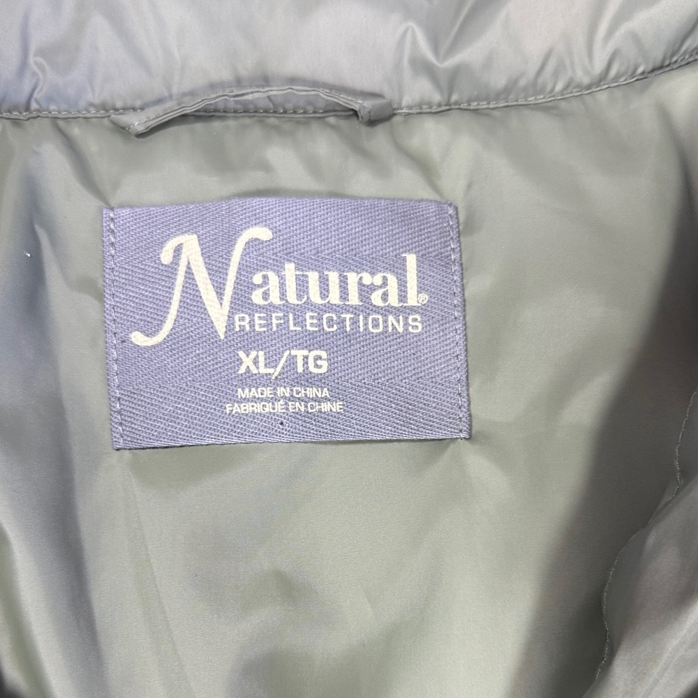 Natural Reflections Olive Quilted Jacket - image 2